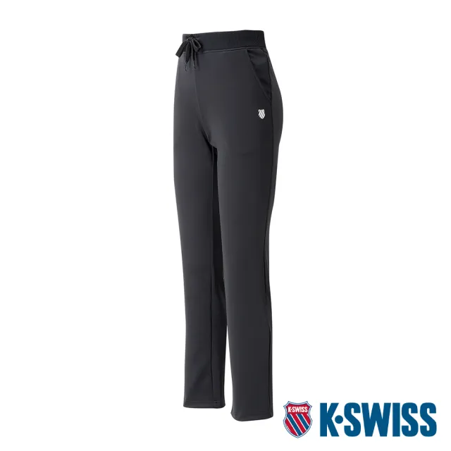 【K-SWISS】運動長褲 Basic Straight Pants-男-黑(104457-008)