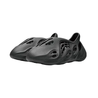 【adidas 愛迪達】Adidas Yeezy Foam Runner Onyx 瑪瑙黑 HP8739(男鞋 休閒鞋 拖鞋)