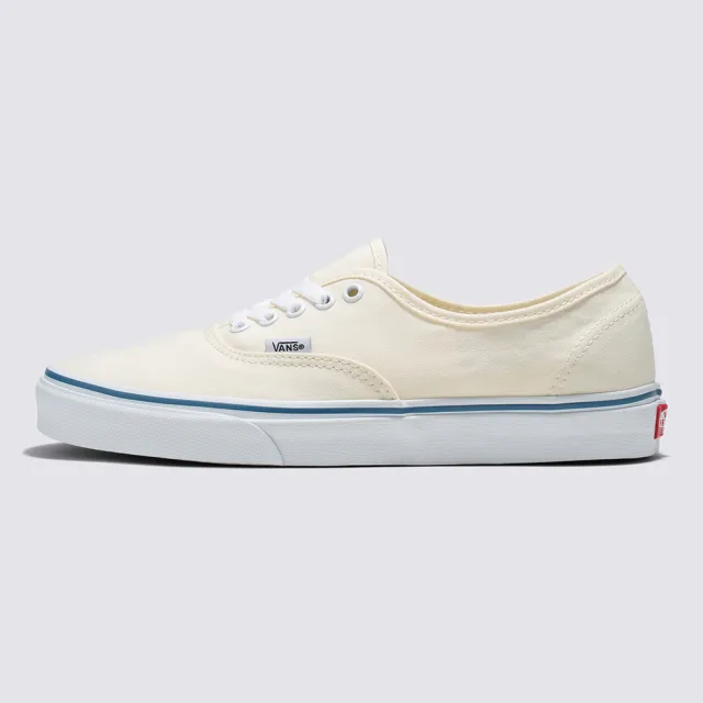 【VANS 官方旗艦】Authentic 男女款米白色滑板鞋