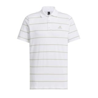 【adidas 愛迪達】FI Stripe Polo 男 POLO衫 短袖 上衣 運動 休閒 經典 條紋 白(IT3922)