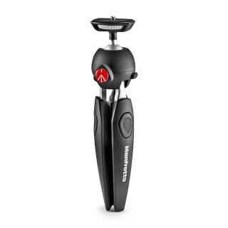 【Manfrotto 曼富圖】桌上型腳架 EVO 進階輕巧迷你腳架 MTPIXIEVO-BK 黑(公司貨)