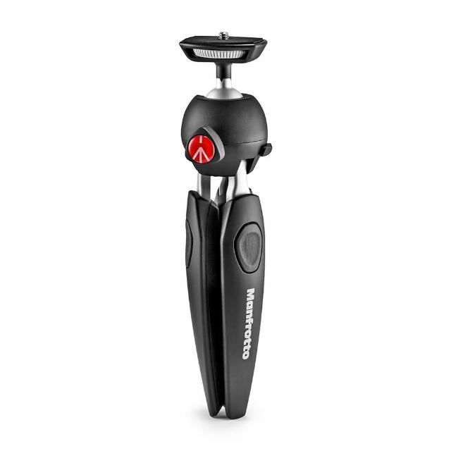 【Manfrotto 曼富圖】桌上型腳架 EVO 進階輕巧迷你腳架 MTPIXIEVO-BK 黑(公司貨)