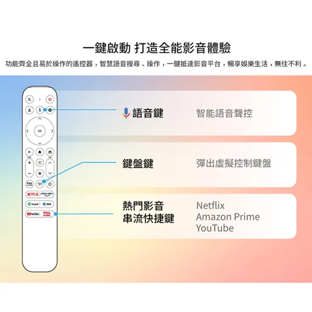 【TCL】40型FHD Google TV 智慧液晶顯示器(40S5400-僅配送)