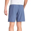 【adidas 愛迪達】D4T Short 男款 藍色 排汗 拉鍊 口袋 運動 休閒 短褲 IS3833
