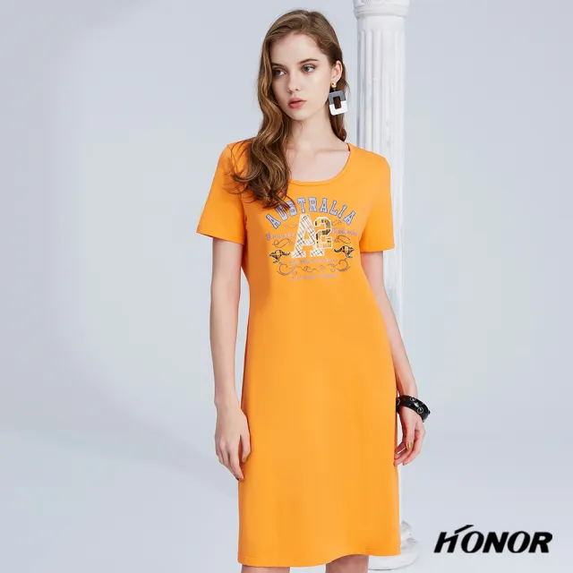 【HONOR 山形屋】露膚扭結造型洋裝(MOMO獨家限定)