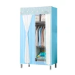【VENCEDOR】DIY加粗耐重85CM窗簾型衣櫥(2.5管徑-5色可選-2入)