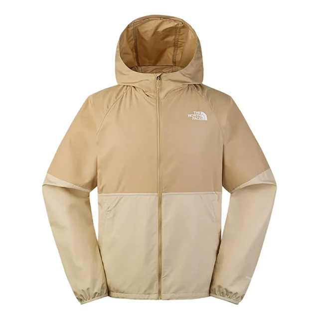 The North Face TNF 風衣外套 防潑水防曬 M FLYWEIGHT HOODIE 2.0 - AP 男 棕(NF0A81POQK7)