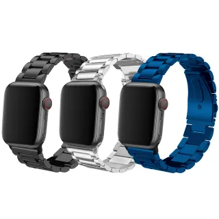 【Timo】Apple Watch 42/44/45/49mm 不鏽鋼金屬錶帶