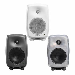 【GENELEC】8030C 5吋 主動式監聽喇叭 一對 深灰色/白色/金屬色(公司貨保證)