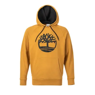 【Timberland】男款小麥色大樹 Logo 連帽上衣(A2577P47)