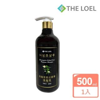 【THE LOEL】紅蔘摩洛哥堅果油-滋潤型/魚腥草黑豆精華-清爽型 洗髮乳500ml*1入(滋養韌髮/清涼舒緩)