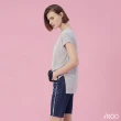 【iROO】標語印花短袖T恤