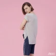 【iROO】標語印花短袖T恤