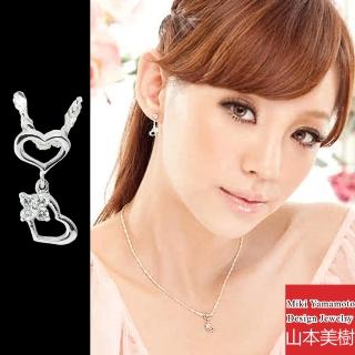 【山本美樹】花心 奧地利水晶項鍊