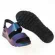 【SKECHERS】女鞋 休閒系列涼拖鞋 ARCH FIT FOOTSTEPS(111191BLK)
