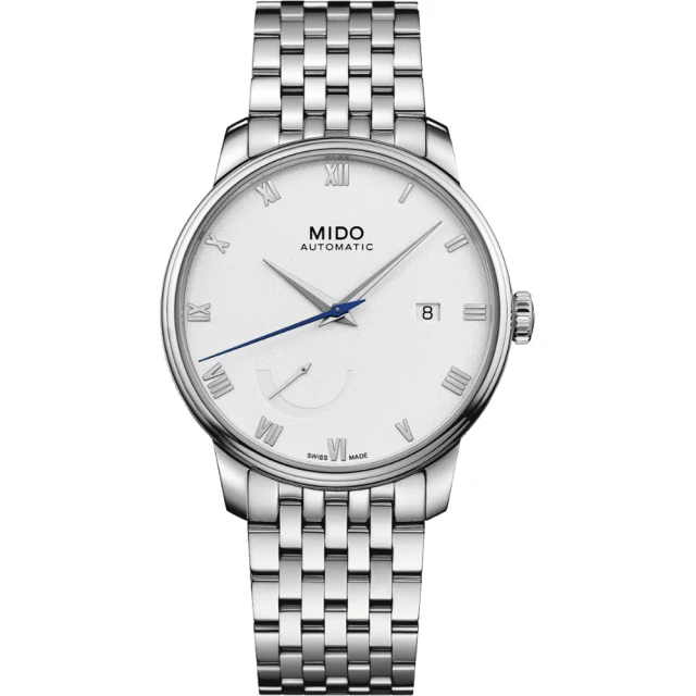 MIDO 美度 官方授權 Baroncelli 動力儲存機械錶-40mm 聖誕節 禮物(M0274281101300)