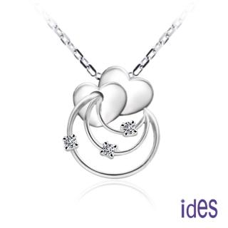 【ides 愛蒂思】鑽石項鍊 心心相印系列鑽石項鍊