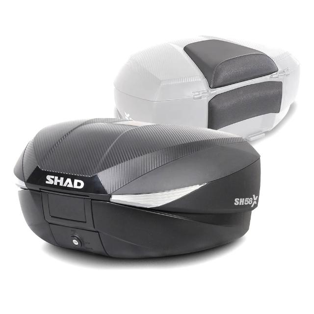 【SHAD】機車用 可攜式-快拆行旅箱-TR41 鋁飾蓋款(原廠公司貨 TR41-33x47x41cm)