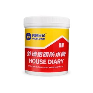 【房屋日記】衛生間透明防水膠 外墻浴室廁所補漏防水材料止漏膠水(1公斤裝防水塗料)