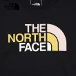 【The North Face】TNF 短袖上衣 休閒 W COLOR COMBO LOGO SS TEE - AP 女 黑(NF0A88G8JK3)