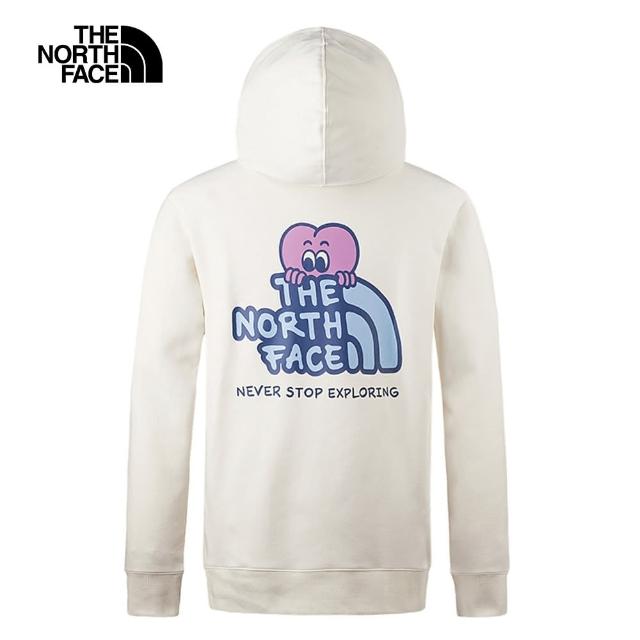 【The North Face】TNF 連帽上衣 U V-DAY DK HOODIE - AP 男女 米白(NF0A88FWQLI)