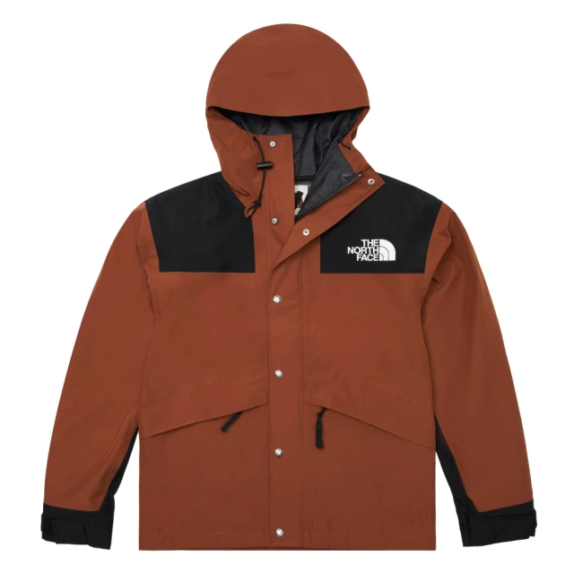 The North Face TNF 防水外套 M RETRO 1986 FUTURELIGHT MOUNTAIN JACKET 男 棕(NF0A5J5NQHO)