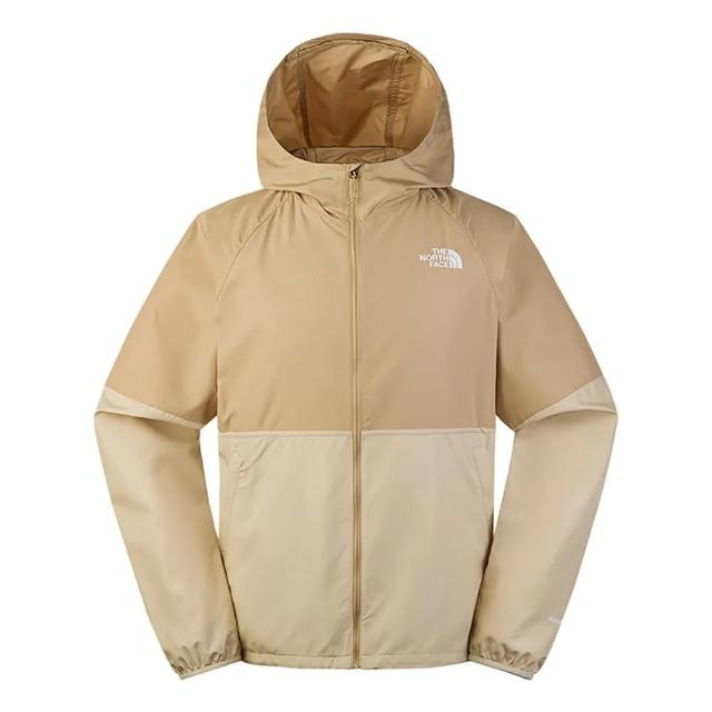 【The North Face】TNF 風衣外套 防潑水防曬 M FLYWEIGHT HOODIE 2.0 - AP 男 棕(NF0A81POQK7)