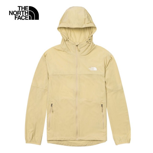 【The North Face】TNF 風衣外套 防潑水防曬 M SUN SMOOTH WIND JKT - AP 男 卡其(NF0A87VW3X4)