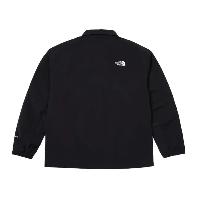 【The North Face】TNF 風衣外套 防潑水 翻領 M TNF EASY WIND COACHES JACKET - AP 男 黑(NF0A83T5JK3)