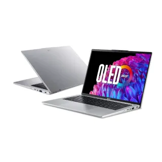 【Acer 宏碁】特仕版 14吋輕薄效能AI筆電(Swift Go/SFG14-73-790E/Ultra 7-155H/32G/512G+1TB SDD/OLED)