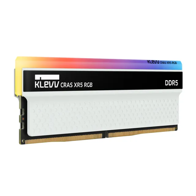 【KLEVV 科賦】CRAS XR5 RGB DDR5/7200MHz 16GBx2 PC用(KD5AGUA80-72B360S)