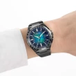 【CITIZEN 星辰】GENTS系列 千彩之海限定款 電波對時 鈦金屬 光動能腕錶 禮物推薦 畢業禮物(CB0215-18L)