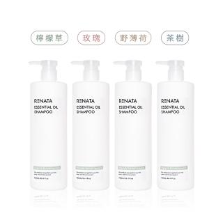 【RENATA 蕾娜塔】精油系列-洗髮精750ml(官方直營/溫柔芳香/各種髮質適用/敏弱肌/油性肌/受損髮/頭皮味)