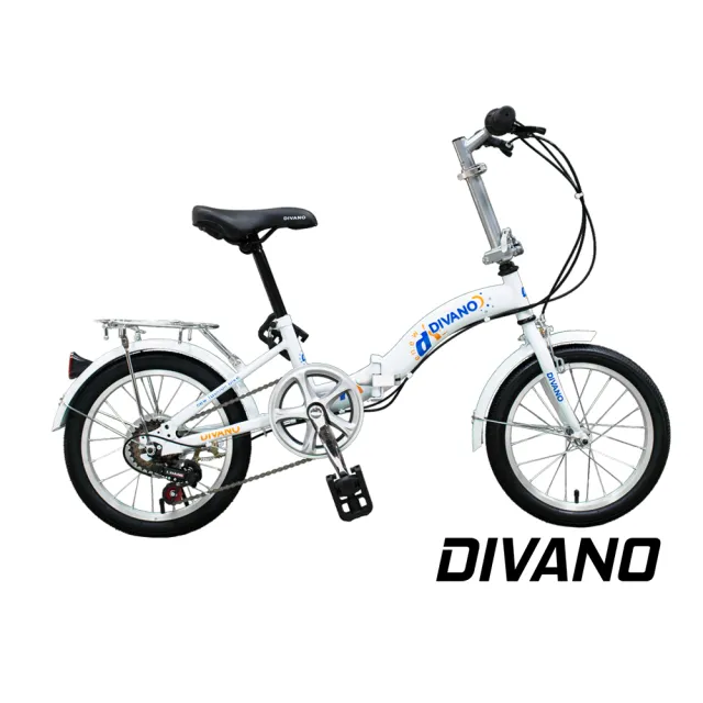 【DIVANO】16吋日本6速轉把摺疊車