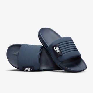 【NIKE 耐吉】托鞋 Slipper NIKE OFFCOURT ADJUST SLIDE 男鞋 閃電藍(DQ9624400)