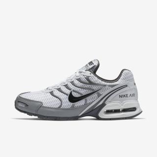 【NIKE 耐吉】Air Max Torch 4 男 休閒鞋 運動 慢跑 復古 氣墊 緩震 反光 白灰(343846-100)