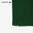 【LACOSTE】男裝-經典修身短袖Polo衫(深綠色)