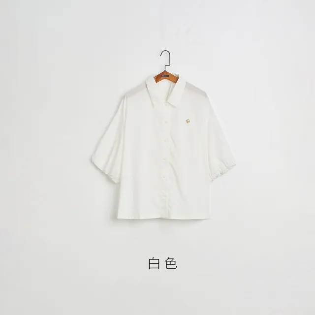 【gozo】天絲棉扭結造型襯衫(兩色)