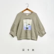 【gozo】咖啡熱量表7分拋拋袖T恤(兩色)