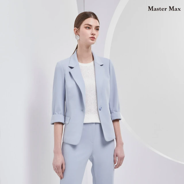 Master Max 軟料修身斜紋布西裝外套(8417012)