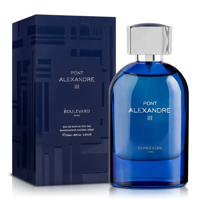 【Boulevard Paris】亞歷山大三世橋男性淡香精100ml(專櫃公司貨)