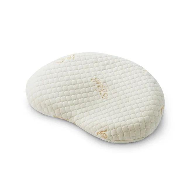 【GreySa 格蕾莎】3D專利嬰兒枕(記憶枕｜圓頭型｜抗菌防蹣｜無毒環保｜一歲以上適用)