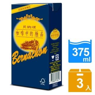 【貝納頌】經典咖啡375ml(3入/組)