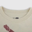 【GAP】男童裝 Gap x Star Wars星際大戰聯名 純棉印花圓領長袖T恤-米色(735940)