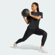 【adidas 愛迪達】短袖上衣 T恤 吸濕排汗 女 IX7983