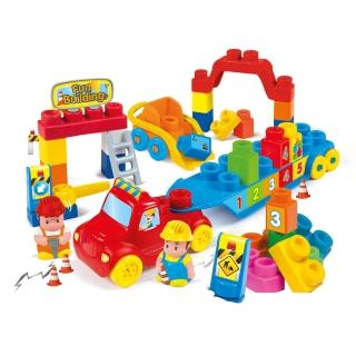 【Clemmy軟質積木】建築工程(軟積木玩具)