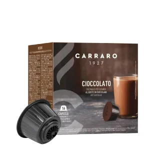 【CARRARO】Cioccolato 巧克力膠囊(16顆/盒 雀巢 Dolce Gusto 咖啡機專用)