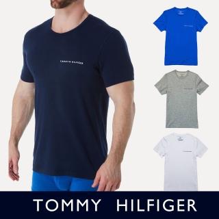 【Tommy Hilfiger】TOMMY 年度爆款LOGO機能排汗透氣素面短袖T恤 上衣-多色組合(運動休閒/平輸品/短T)