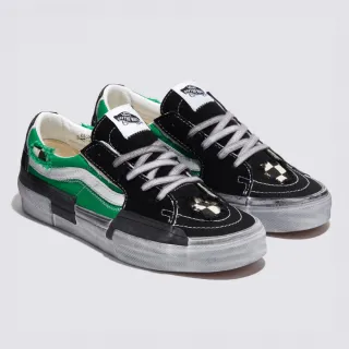 【VANS 官方旗艦】Sk8-Low Reconstruct 男女款綠色滑板鞋