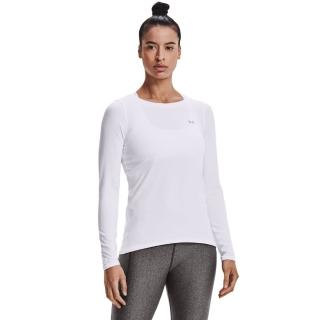 【UNDER ARMOUR】UA 女 HG Armour 長袖T-Shirt_1328966-100(白)